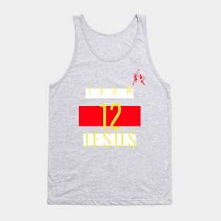 Team Jesus 12 Tank Top